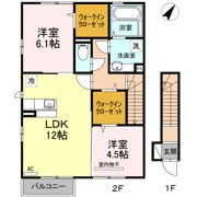 ヴィブァン B棟の間取り画像