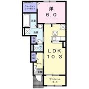 ベル ヴィレッジ Bの間取り画像