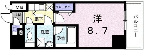 広尾ビューヒルズの間取り画像