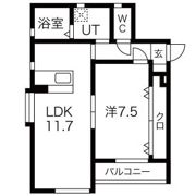 グランヴァリエの間取り画像