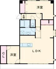 リルームス高城駅前の間取り画像