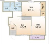 パークメゾン Iの間取り画像