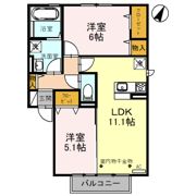 ルミエールⅡの間取り画像