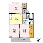 グローネ飯倉台 Aの間取り画像
