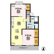 ウェルセッジ請西 Ⅱの間取り画像