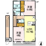 ミーテ ローザの間取り画像