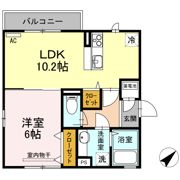 ファミール岡本Ⅲ-Dの間取り画像