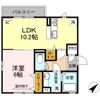 ファミール岡本Ⅲ-Dの間取り画像