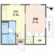 ワンズワン新須賀の間取り画像