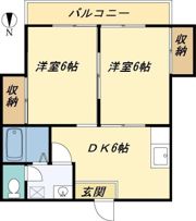 リンカン2IN1の間取り画像