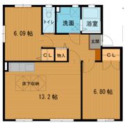 プランタン・ビオレ／パンセ／ローゼの間取り画像