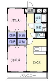 マエストロ伊勢の間取り画像