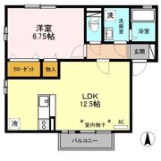 フォーシーズン Gの間取り画像