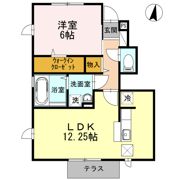 若竹ハウスⅡの間取り画像