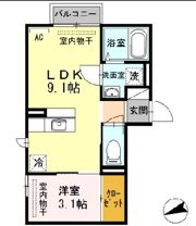 アネシス寺町の間取り画像