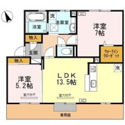 クオーレ B棟の間取り画像