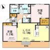 クオーレ B棟の間取り画像