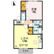 ドエルコート里吉 Aの間取り画像