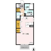 クレール21の間取り画像