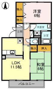 八王寺レジデンスの間取り画像