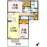 コープアールエム Ⅱの間取り画像