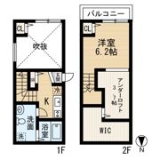 34-倶楽部ハウス“N”の間取り画像