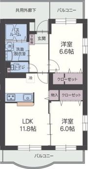 リーブラの間取り画像