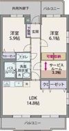 パライソの間取り画像