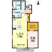 アンソレイエ Tの間取り画像