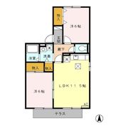パストラル Bの間取り画像