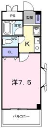 センターフィールドⅢの間取り画像