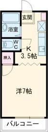 ハイツアルメリアの間取り画像