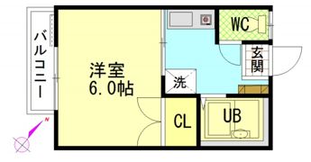 パークハイツ西蟹屋の間取り画像