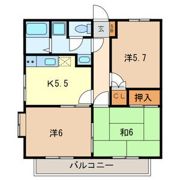 グランデュール新田の間取り画像