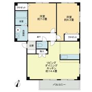 フォブール世俵 Aの間取り画像