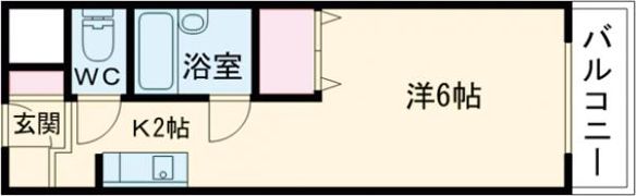 メルクマールKの間取り画像
