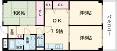 カサデリンピアの間取り画像
