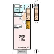 メゾンピュールの間取り画像