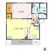 スクウェア･ヒル Dの間取り画像