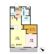 メルベーユおおたかの森 1号棟の間取り画像