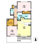 サンルミエール Bの間取り画像