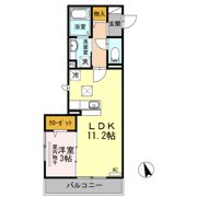 エクレウス下馬の間取り画像