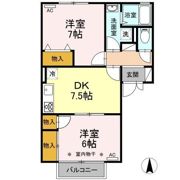 フレマリール若宮 A/B/C/Dの間取り画像