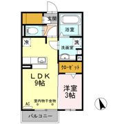 グリーンティアの間取り画像