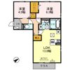 リベルタの間取り画像