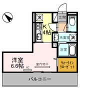 Cozy Cote 上鳥羽の間取り画像