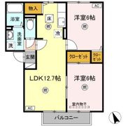ロワール福原 C棟の間取り画像