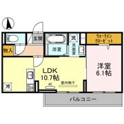 フロイデ仲原の間取り画像