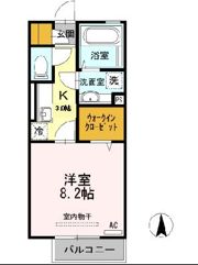 アザックみゆきの間取り画像