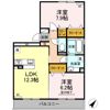 グランドュール Aの間取り画像